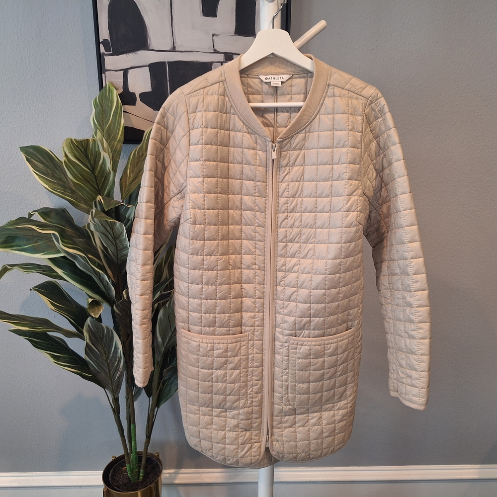 Quilted Beige Jacket